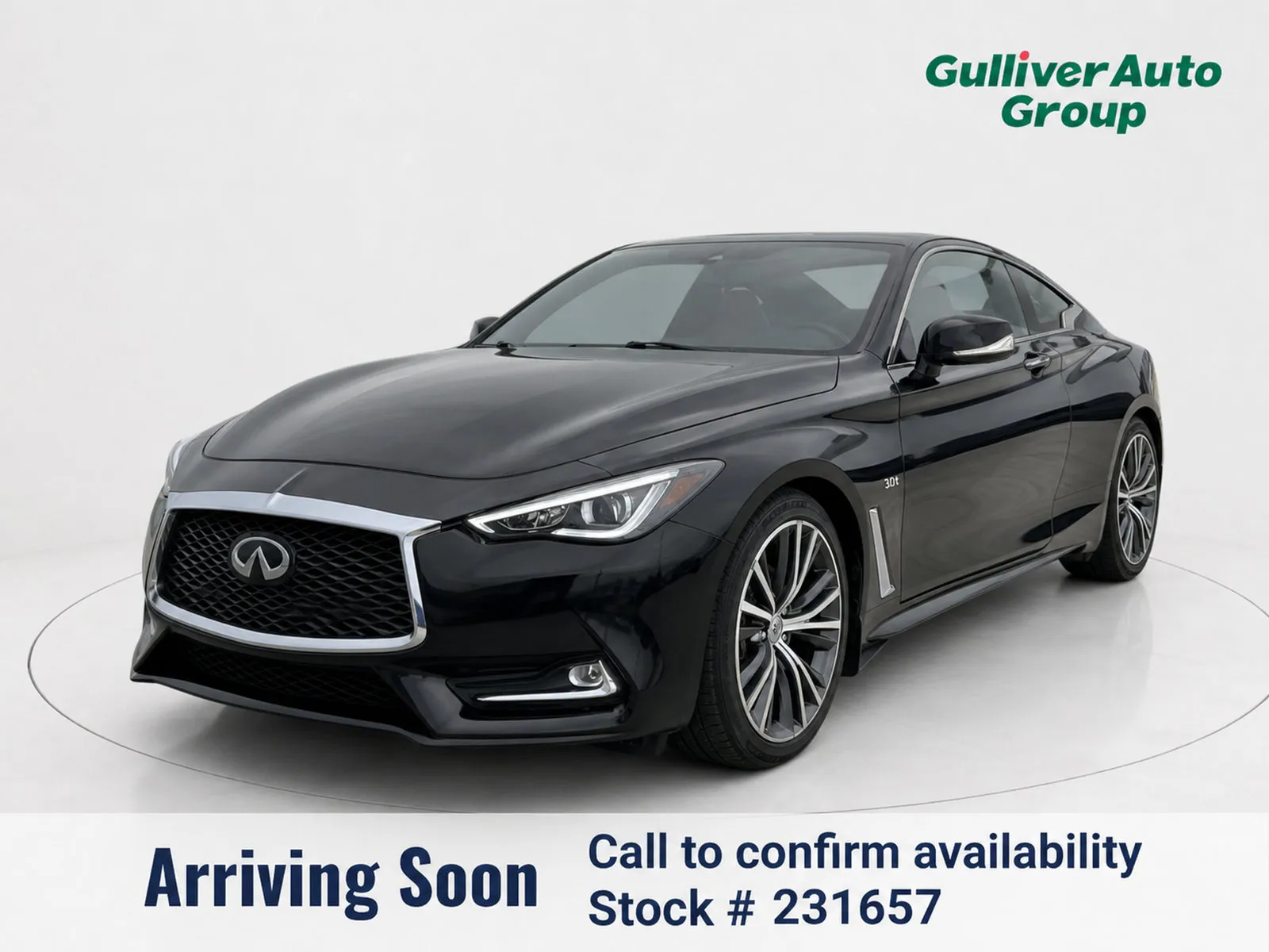 Black 2019 INFINITI Q60 3.0t LUXE for sale in Plano, TX