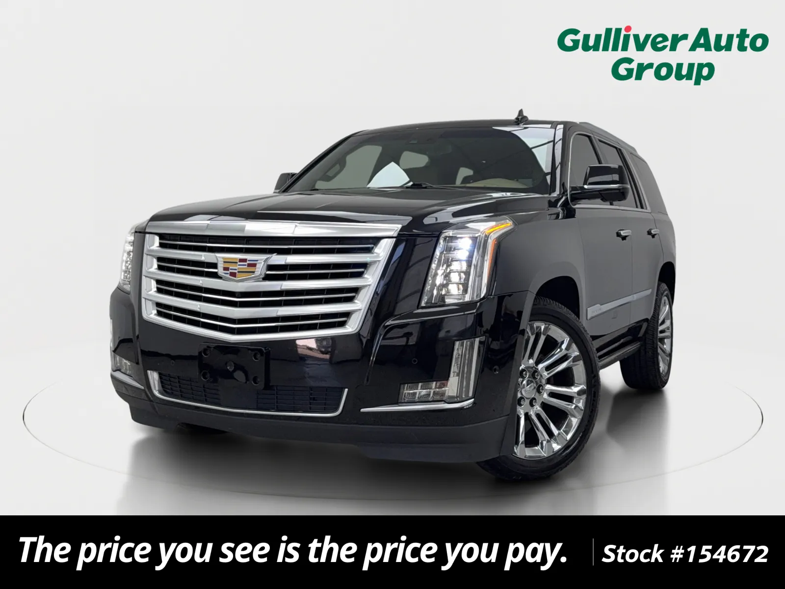Black 2019 Cadillac Escalade Platinum Edition for sale in Plano, TX