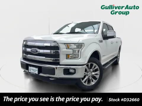White 2016 Ford F-150 Lariat for sale in Plano, TX