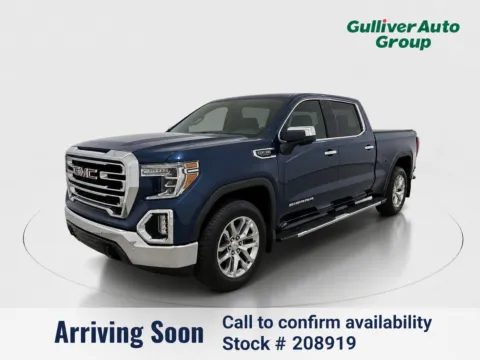 Blue 2019 GMC Sierra 1500 SLT for sale in Plano, TX