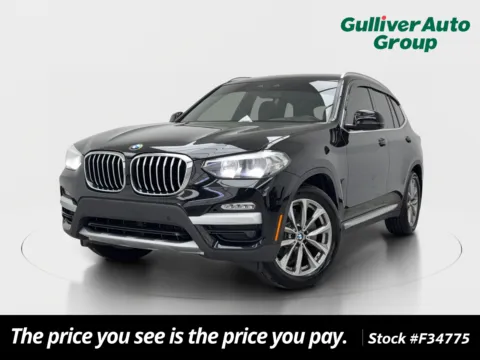 Black 2019 BMW X3 sDrive30i for sale in Plano, TX