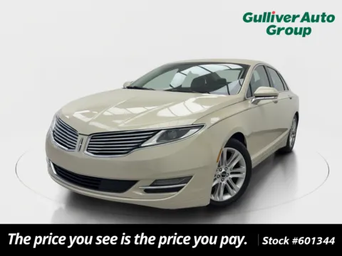 Beige 2016 Lincoln MKZ Hybrid for sale in Plano, TX