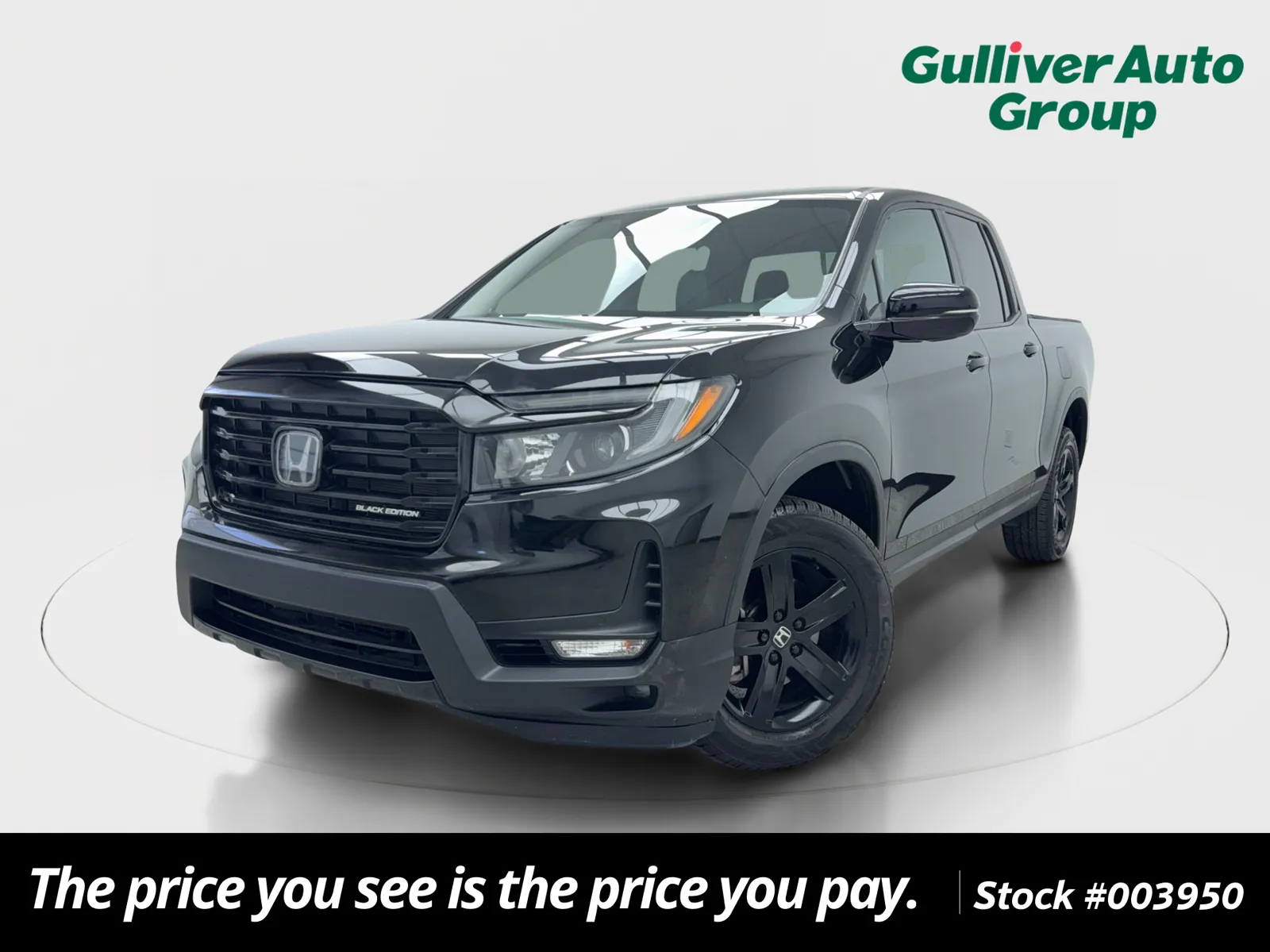 2021 Honda Ridgeline Black Edition
