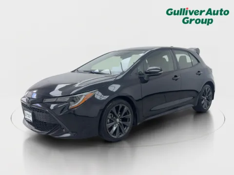 Photos of 2020 Toyota Corolla Hatchback SE Nightshade Edition for sale in Plano, TX at Gulliver Auto Group