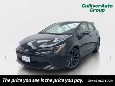 Black 2020 Toyota Corolla Hatchback SE Nightshade Edition for sale in Plano, TX