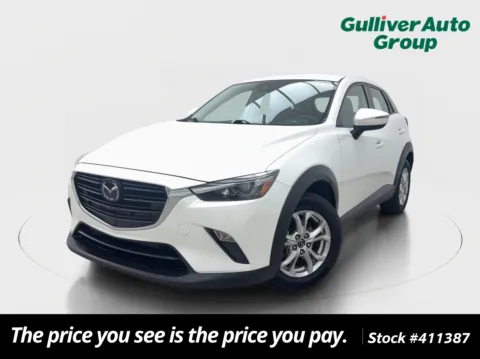 White 2019 Mazda CX-3 Sport for sale in Plano, TX