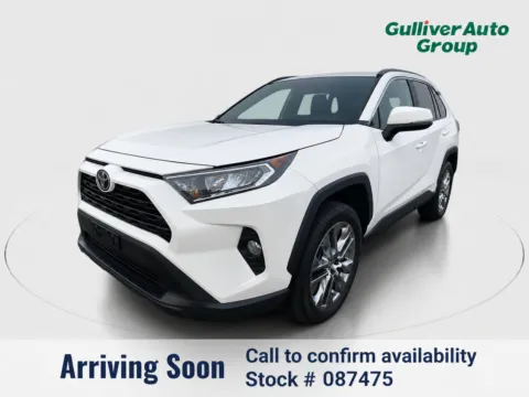 White 2020 Toyota RAV4 XLE Premium for sale in Plano, TX
