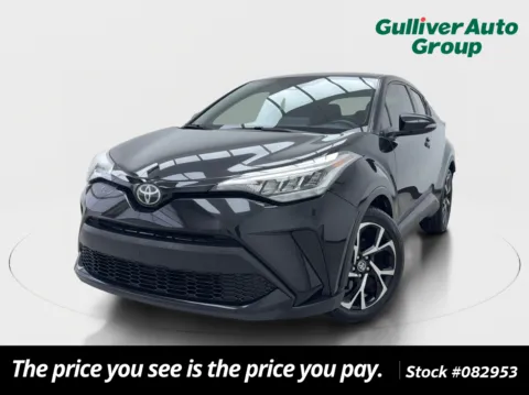 Black 2020 Toyota C-HR XLE for sale in Plano, TX