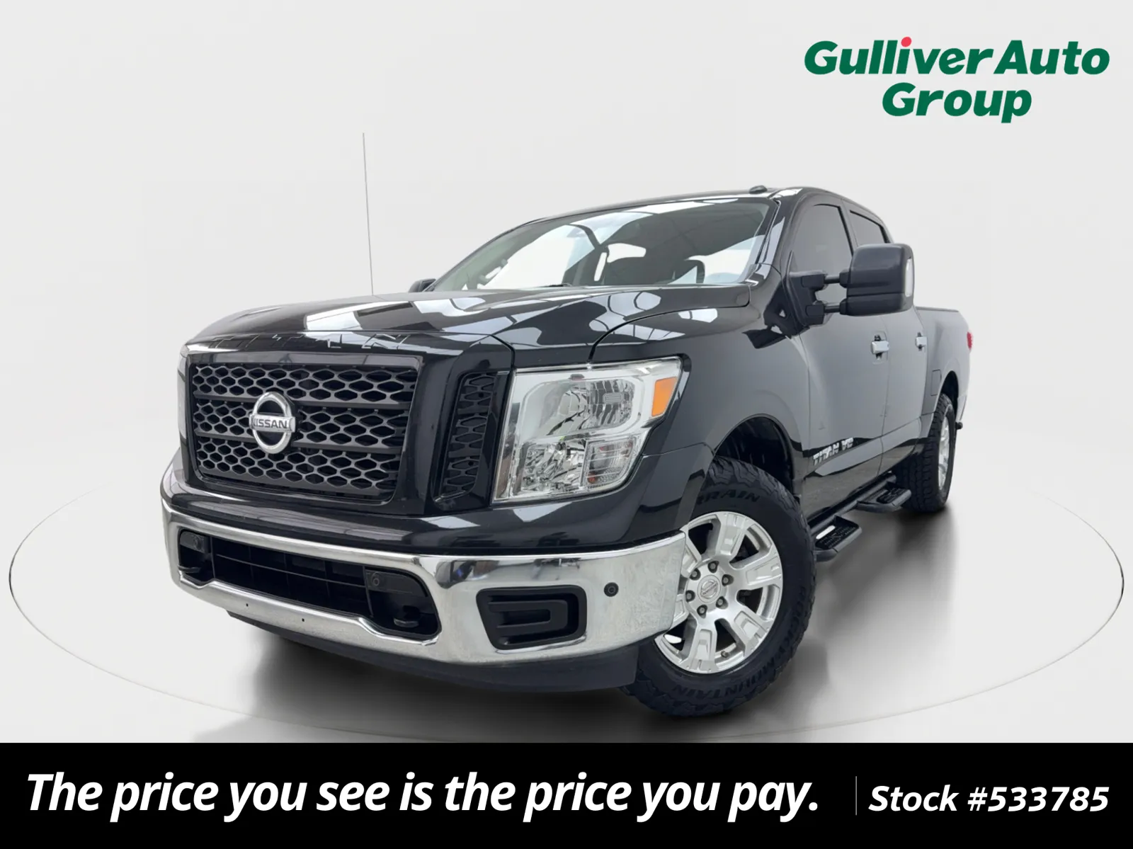 Black 2019 Nissan Titan SV for sale in Plano, TX