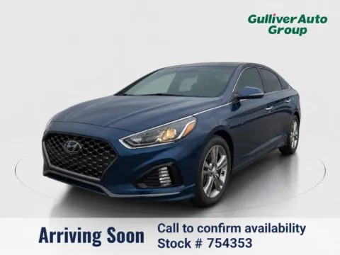 Blue 2019 Hyundai Sonata SEL for sale in Plano, TX
