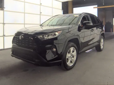 Black 2021 Toyota RAV4 XLE for sale in Plano, TX