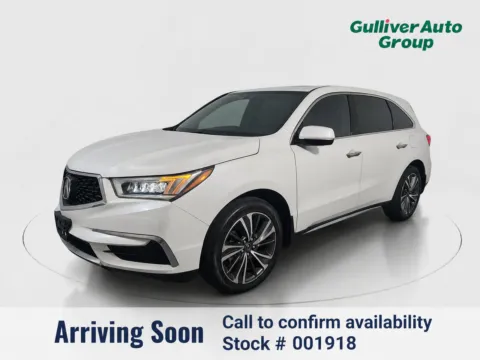 White 2020 Acura MDX Technology for sale in Plano, TX