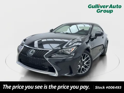 Black 2017 Lexus RC 200t for sale in Plano, TX