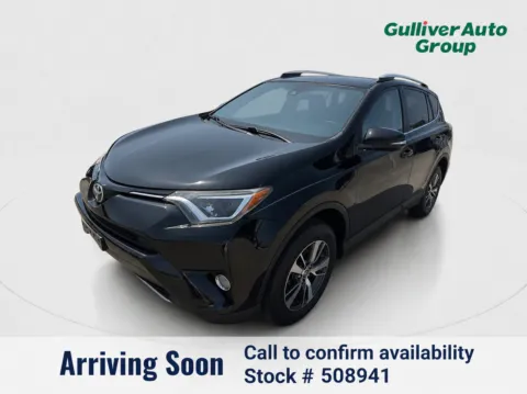 Black 2018 Toyota RAV4 XLE for sale in Plano, TX