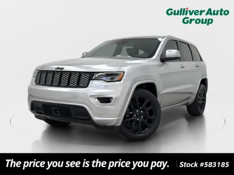 Silver 2021 Jeep Grand Cherokee Laredo X for sale in Plano, TX