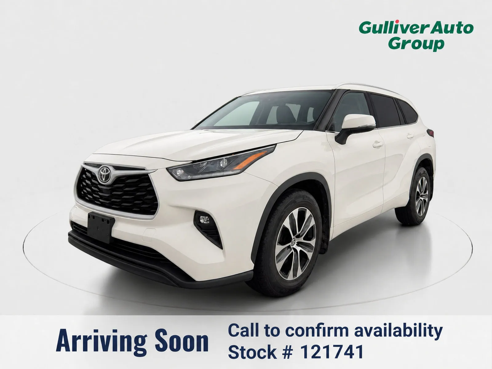 White 2021 Toyota Highlander XLE for sale in Plano, TX