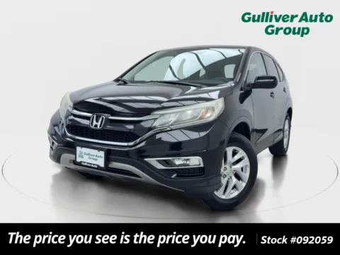 Black 2015 Honda CR-V EX for sale in Plano, TX