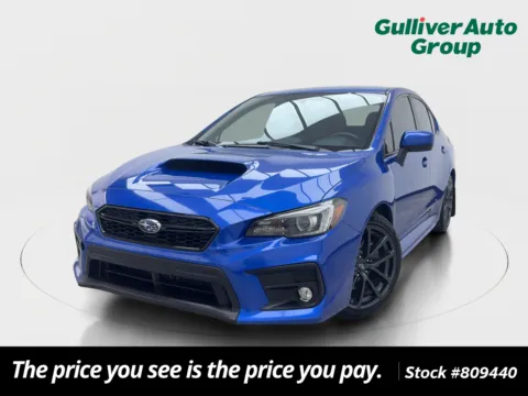 Blue 2018 Subaru WRX Limited for sale in Plano, TX