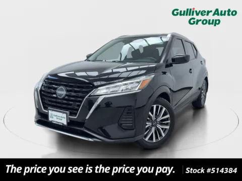 Black 2022 Nissan Kicks SV for sale in Plano, TX
