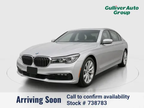 Silver 2016 BMW 7 Series 740i for sale in Plano, TX