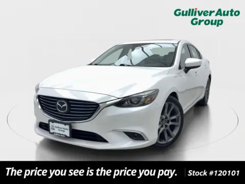 White 2017 Mazda Mazda6 Grand Touring for sale in Plano, TX