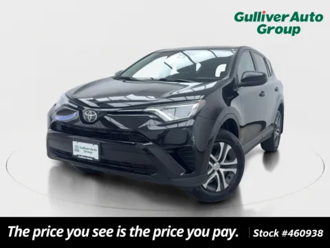 Black 2018 Toyota RAV4 LE for sale in Plano, TX