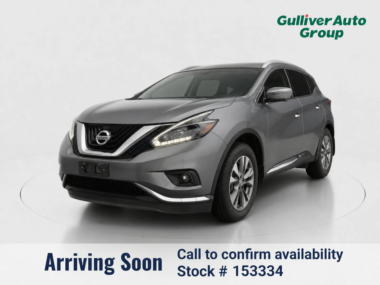 Gray 2018 Nissan Murano SL for sale in Plano, TX