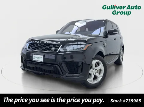Black 2020 Land Rover Range Rover Sport HSE Td6 for sale in Plano, TX