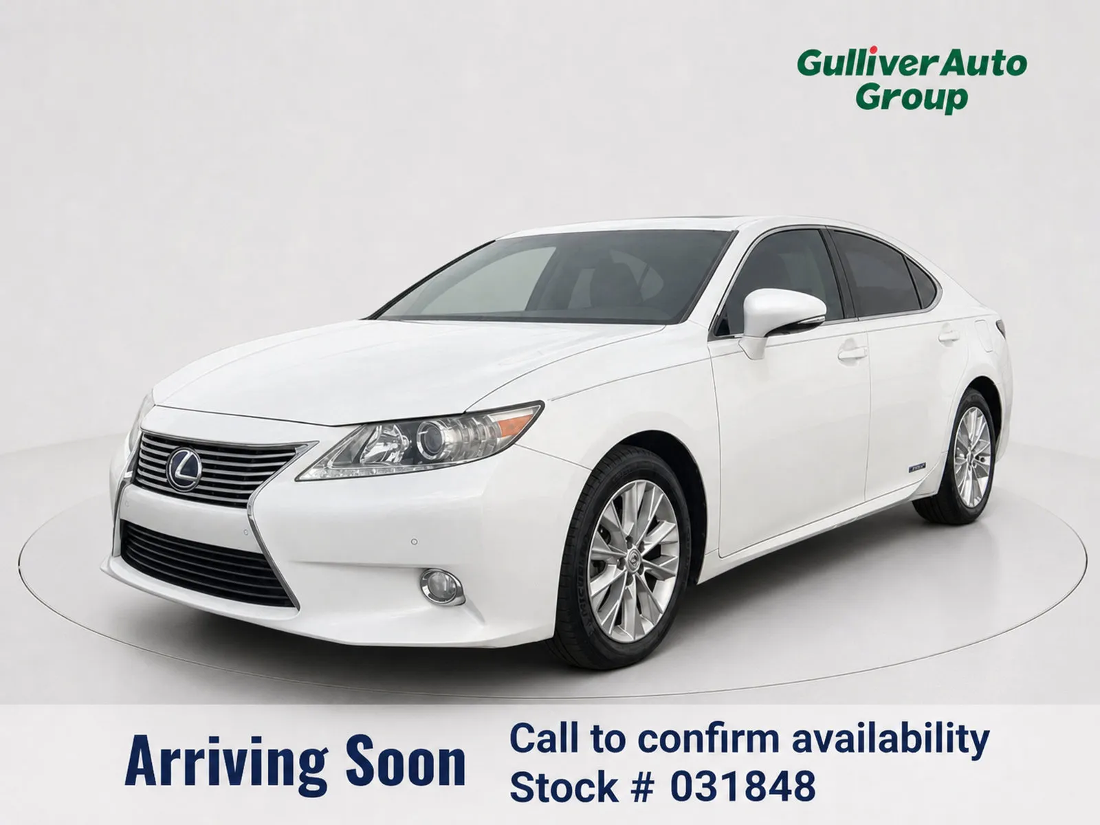 White 2013 Lexus ES 300h for sale in Plano, TX