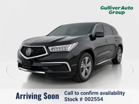 Black 2020 Acura MDX 3.5L for sale in Plano, TX