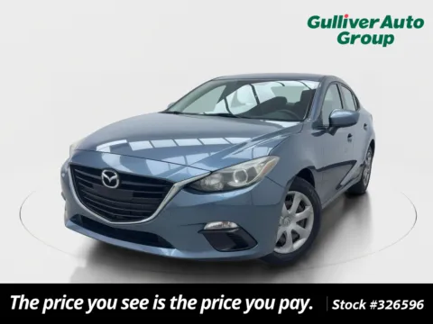 Blue 2016 Mazda Mazda3 i Sport for sale in Plano, TX