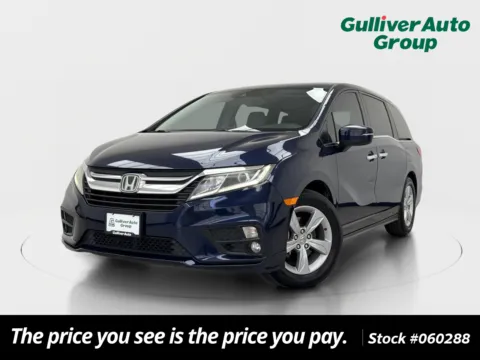 Blue 2020 Honda Odyssey EX-L for sale in Plano, TX