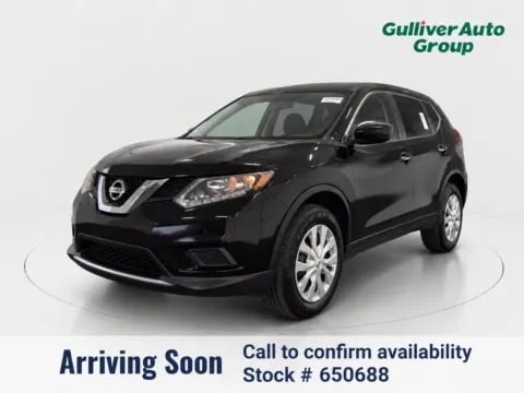Black 2016 Nissan Rogue S for sale in Plano, TX