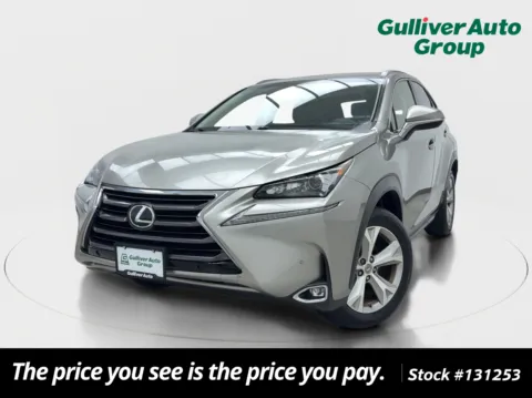 Silver 2017 Lexus NX 200t for sale in Plano, TX
