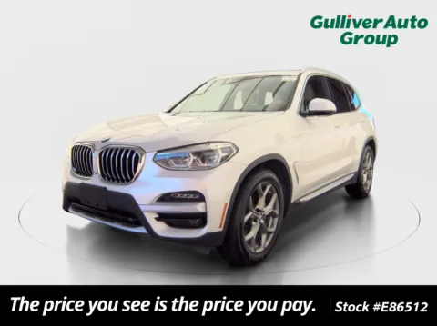 White 2021 BMW X3 xDrive30i for sale in Plano, TX