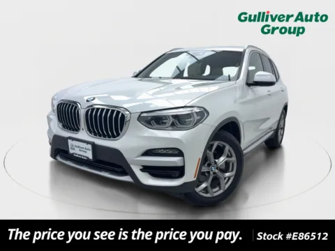 White 2021 BMW X3 xDrive30i for sale in Plano, TX