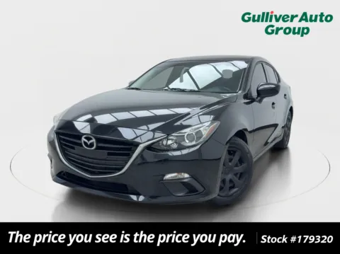 Black 2015 Mazda Mazda3 i Sport for sale in Plano, TX