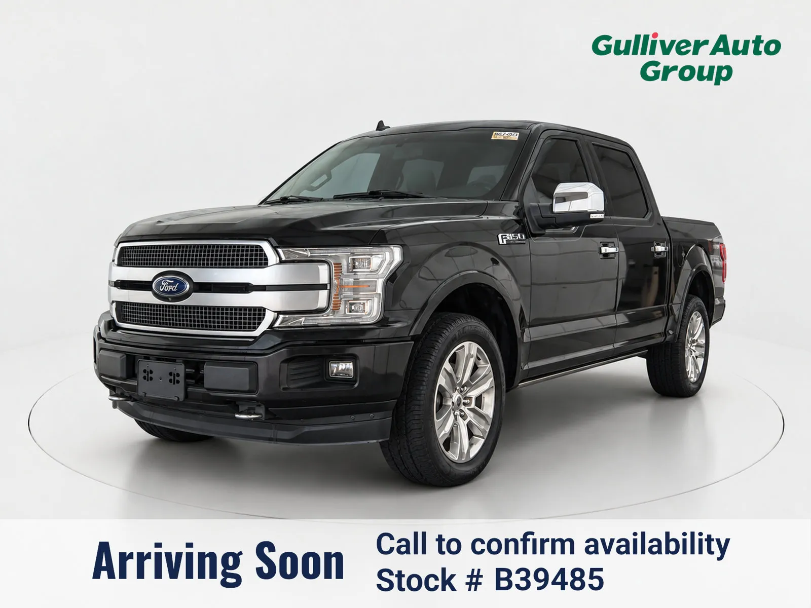 Black 2018 Ford F-150 Platinum for sale in Plano, TX