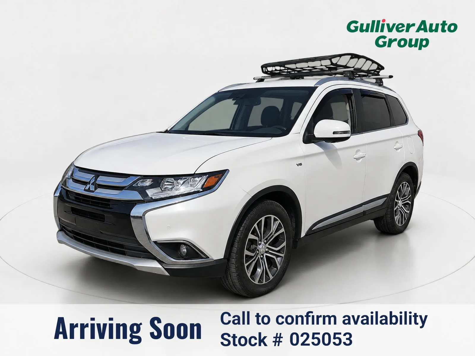White 2017 Mitsubishi Outlander GT for sale in Plano, TX