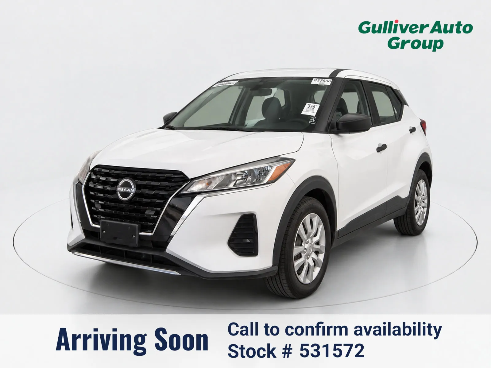 White 2023 Nissan Kicks S for sale in Plano, TX