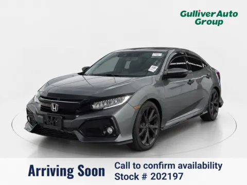 Gray 2018 Honda Civic Sport Touring for sale in Plano, TX