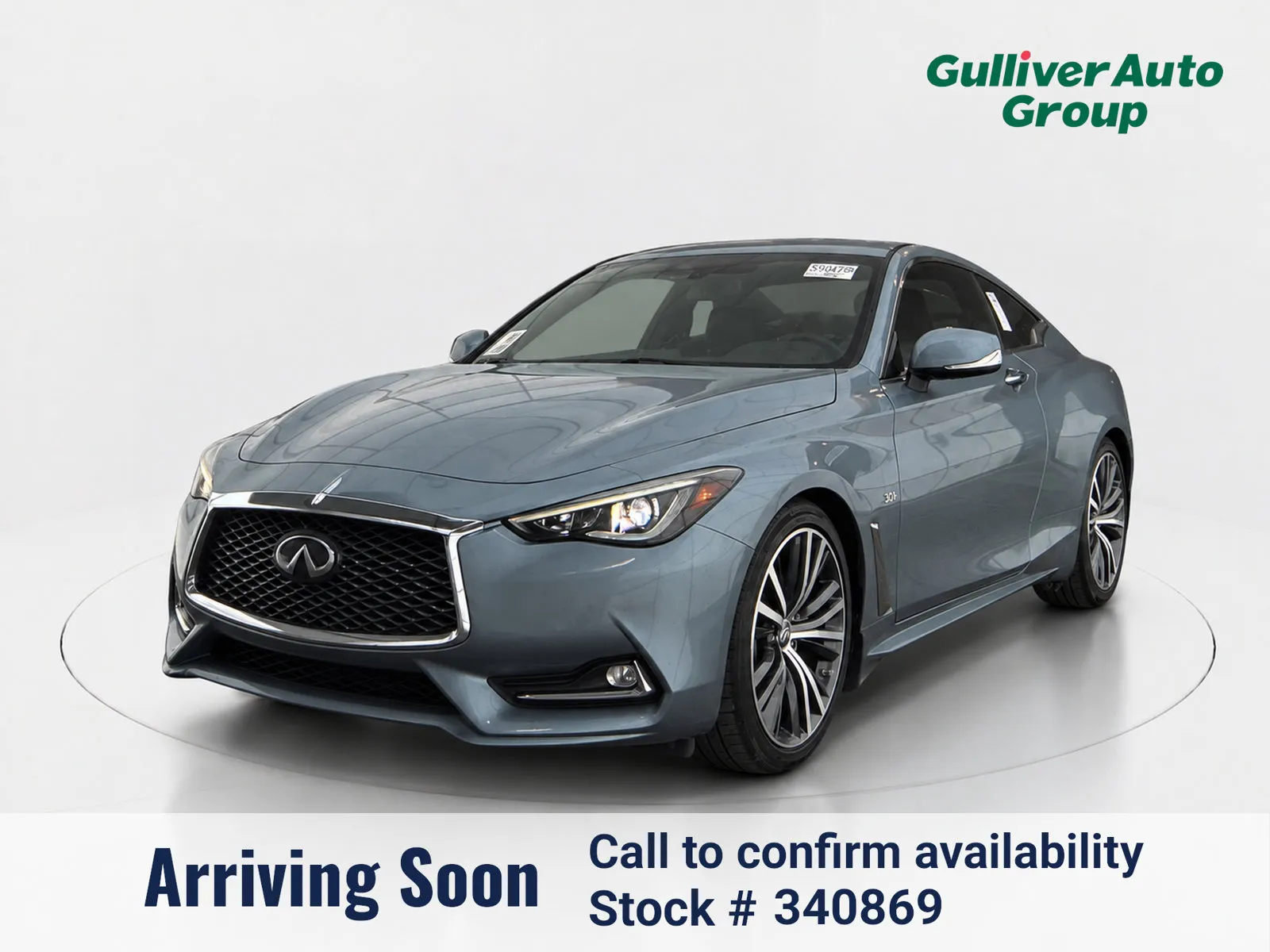 Blue 2020 INFINITI Q60 3.0t LUXE for sale in Plano, TX