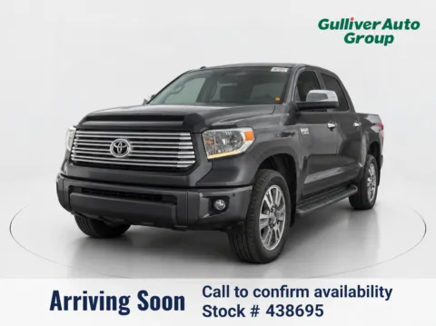 Gray 2015 Toyota Tundra Platinum for sale in Plano, TX