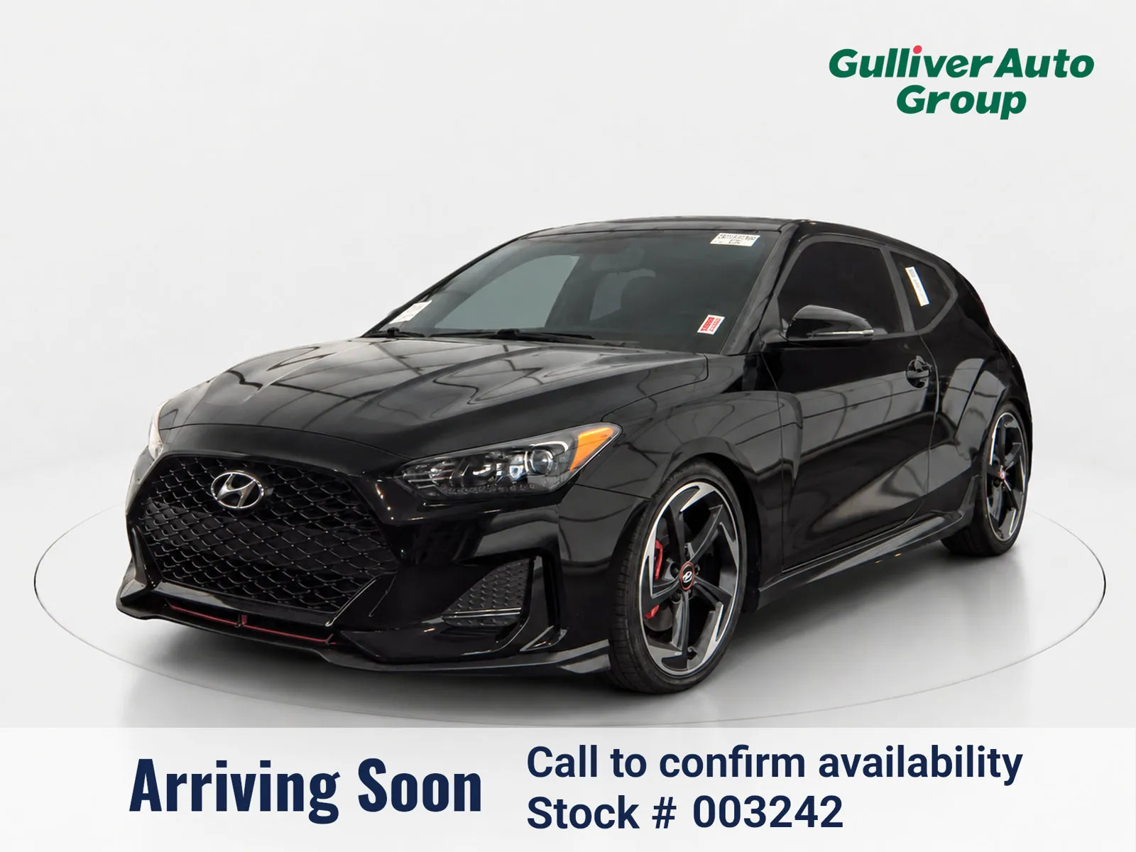 Black 2019 Hyundai Veloster Turbo for sale in Plano, TX