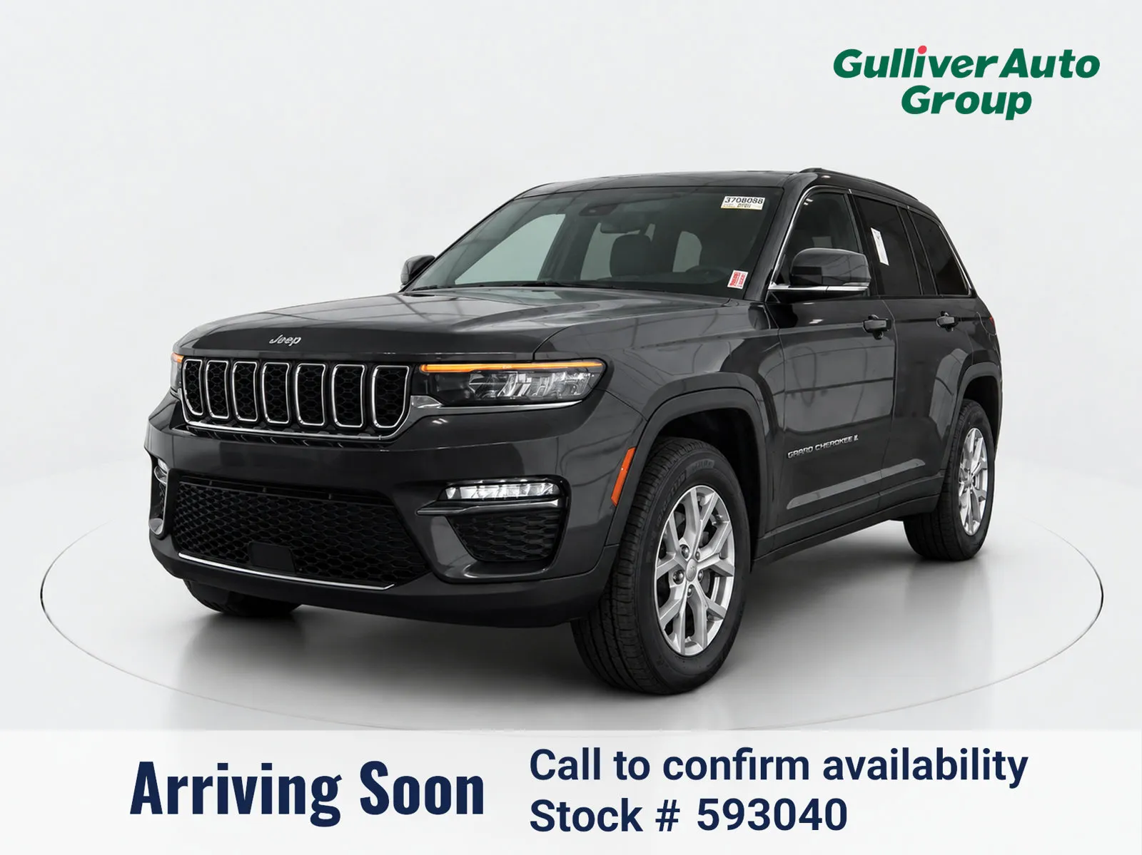 Gray 2022 Jeep Grand Cherokee Limited for sale in Plano, TX