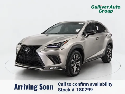 Silver 2021 Lexus NX 300 F Sport for sale in Plano, TX