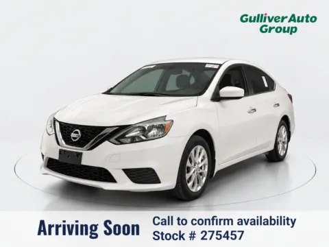 White 2017 Nissan Sentra S for sale in Plano, TX