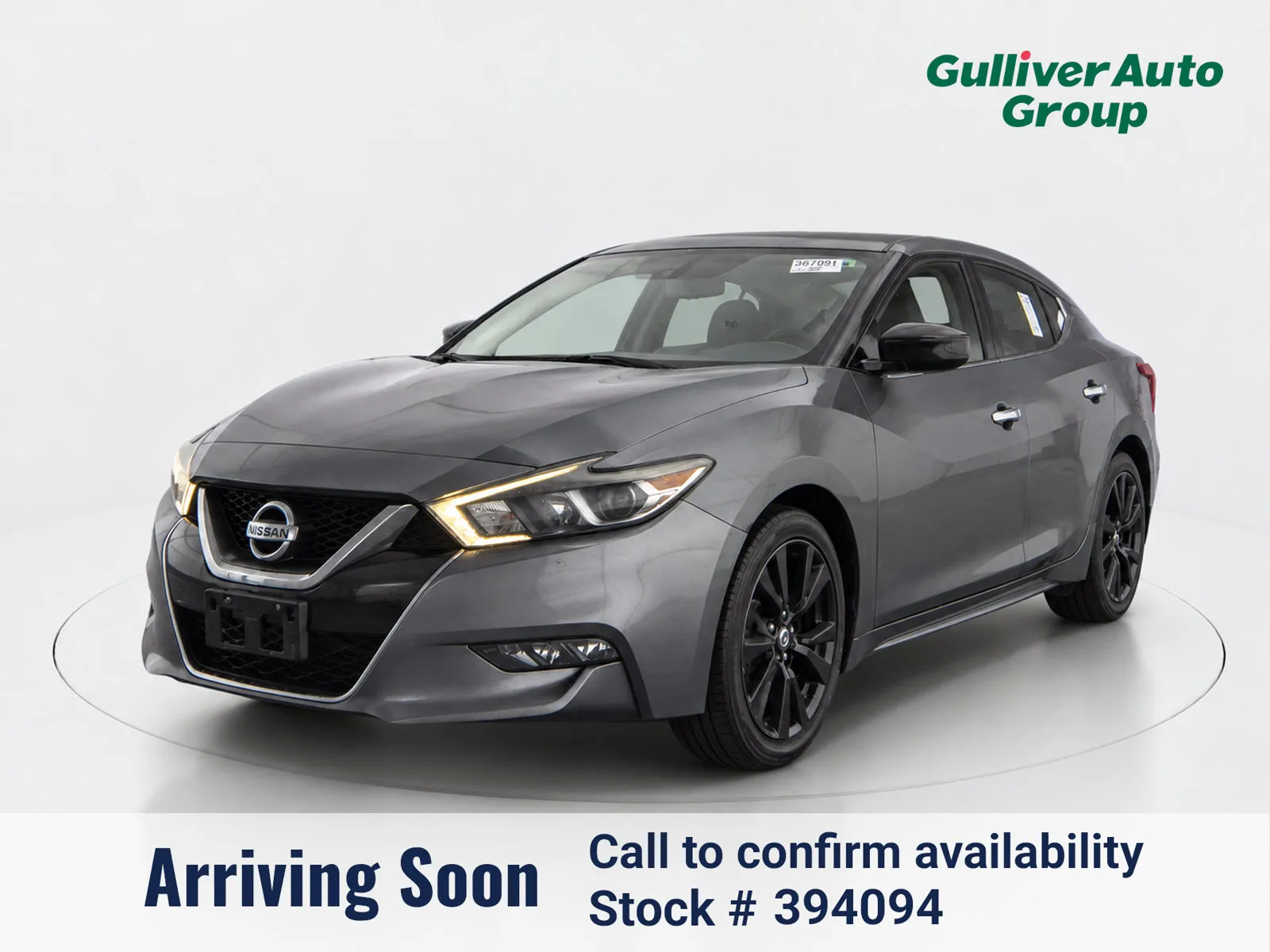 Gray 2017 Nissan Maxima 3.5 S for sale in Plano, TX