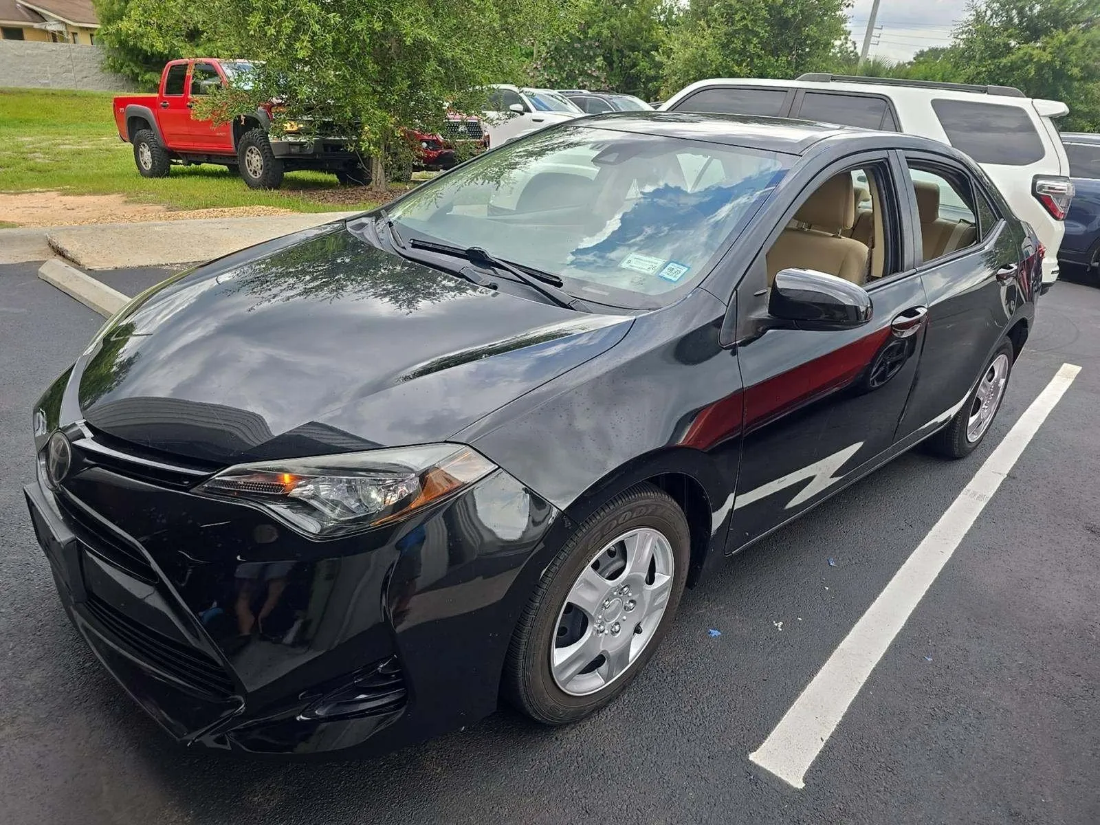 Black 2017 Toyota Corolla LE for sale in Plano, TX