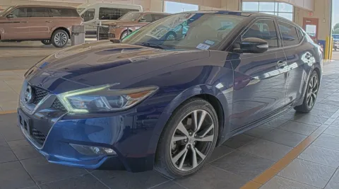 Blue 2017 Nissan Maxima 3.5 SL for sale in Plano, TX